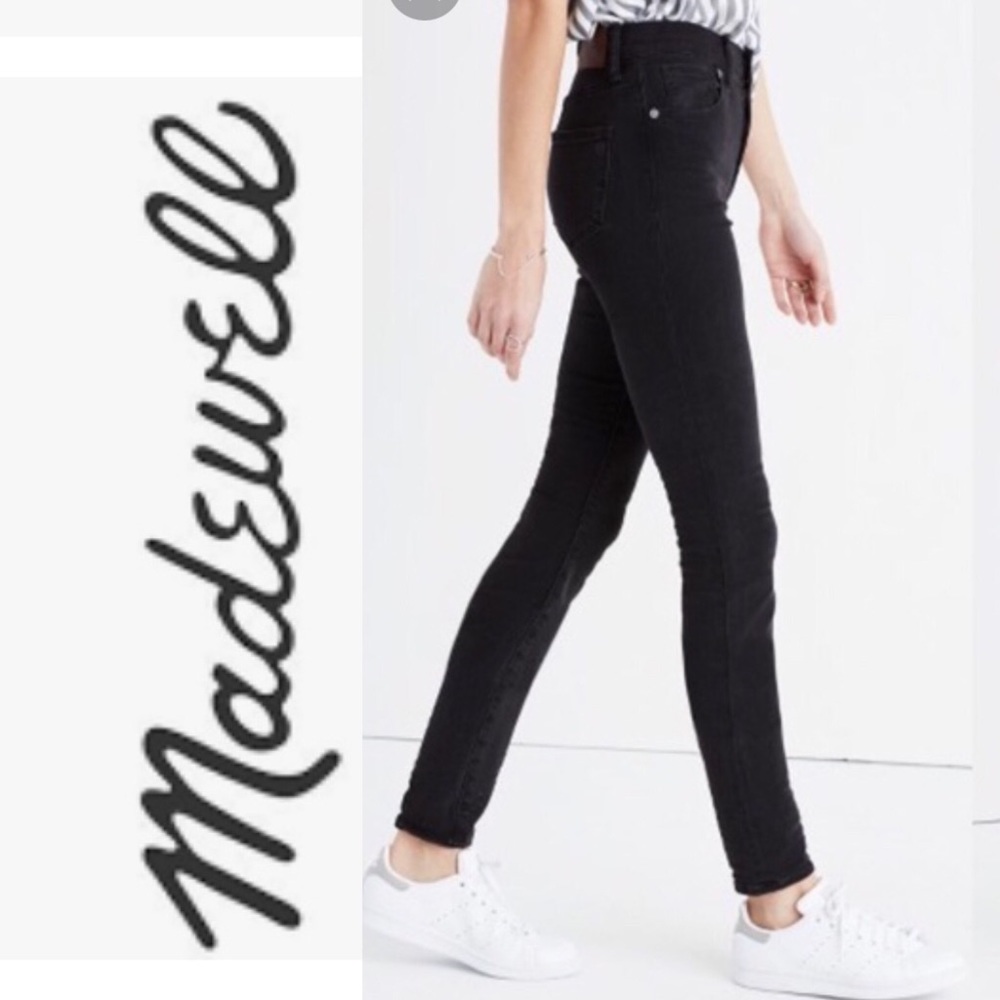 Madewell 9” High Riser Skinny Jeans in Lunar